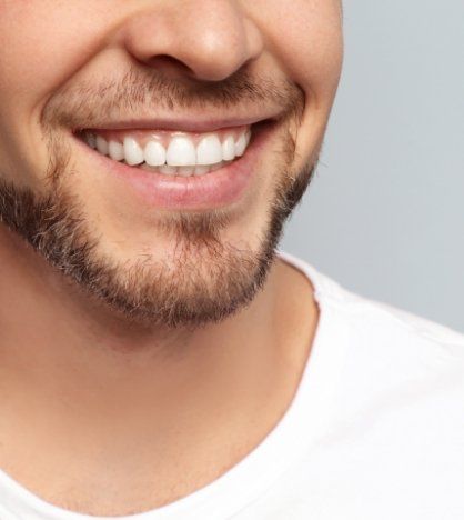 Close up of a man smiling